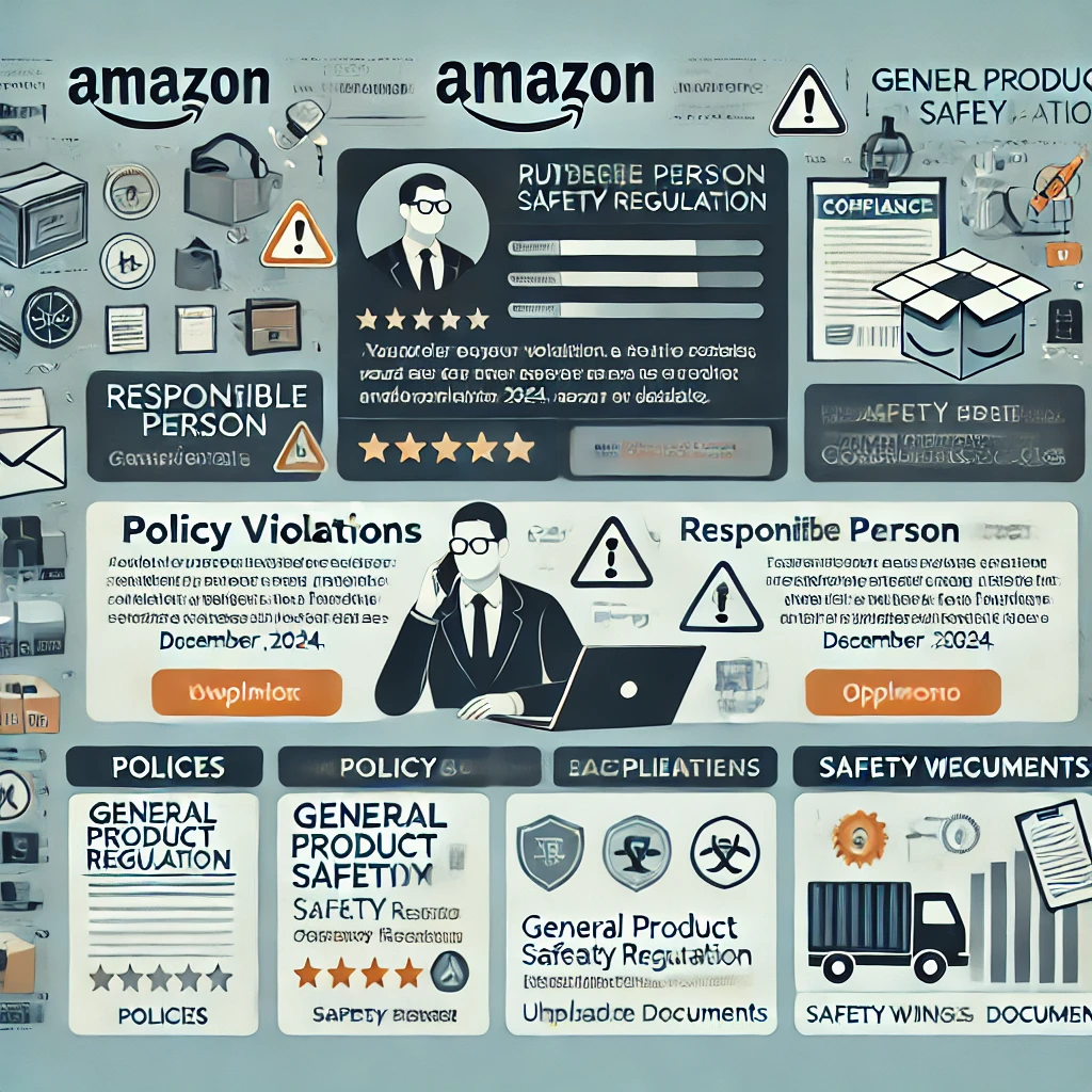 #AmazonCompliance #GPSR2024 #ProductSafety #AmazonSellers