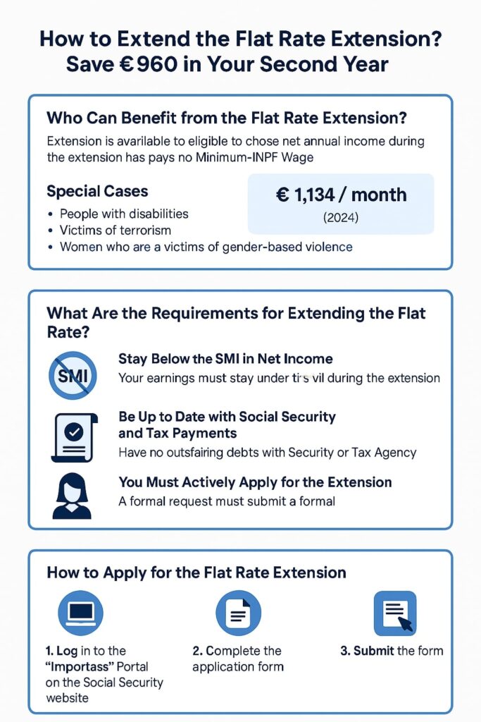 Flat Rate for Self-Employed Workers in Spain